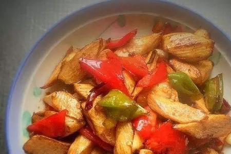 蒜炒油焖菜的做法