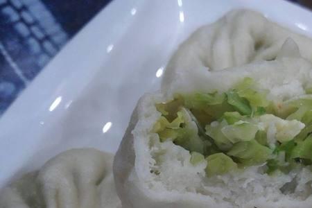 卷心菜素馅包子怎么调馅