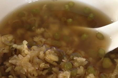 绿豆汤加糯米饭怎么做