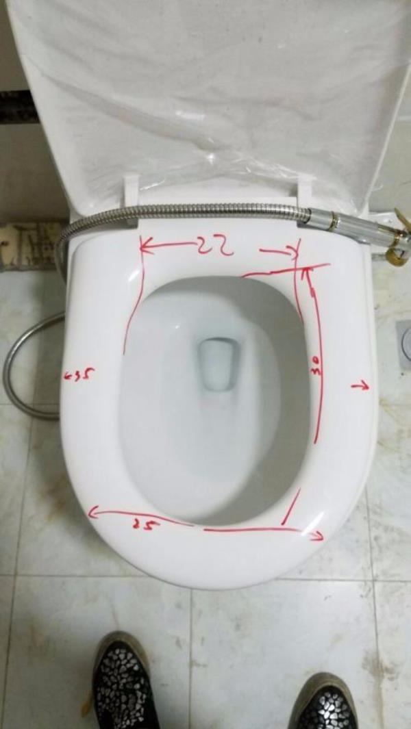 马桶左右尺寸怎么量