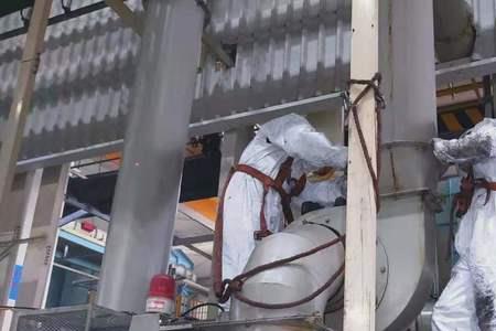 管道内壁结块清理