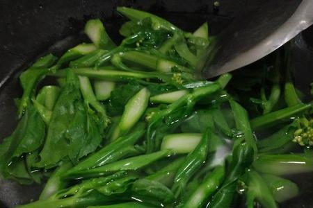 焯水以后的芥兰为什么有苦味呢