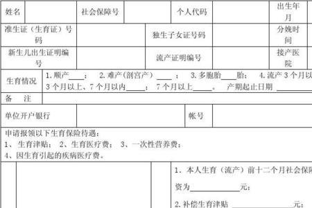 生育待遇证是什么