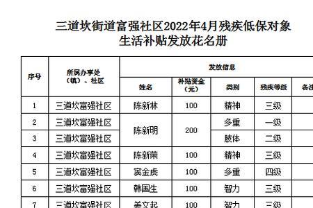2022重度残疾人低保政策最新