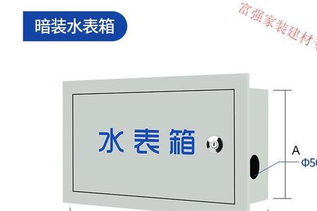 水表箱的尺寸对照表