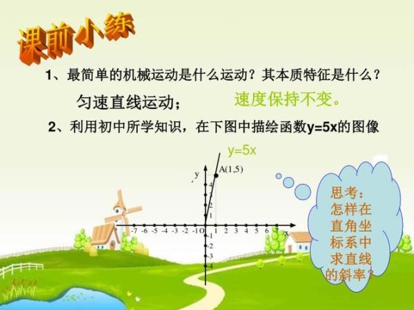 初中匀速直线运动的定义