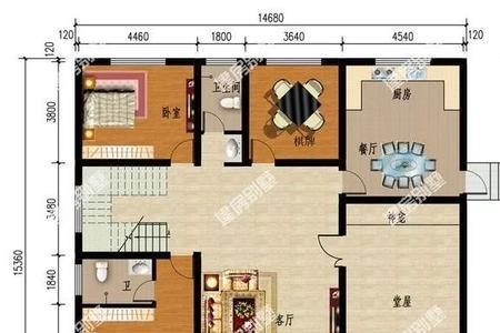 4.5米堂屋开多大大门