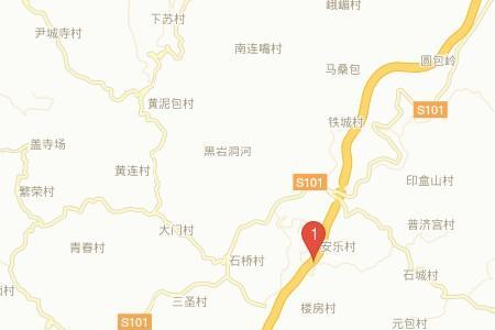 下八庙服务区海拔高度