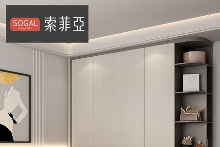 月牙白衣柜搭什么颜色木门