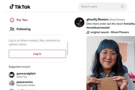 tiktok正版登陆不了