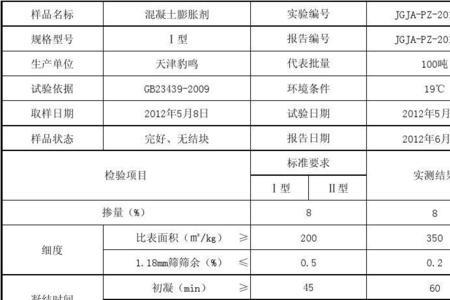 膨胀剂限制膨胀率试验方法