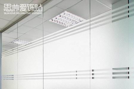 玻璃门贴膜外面看不见