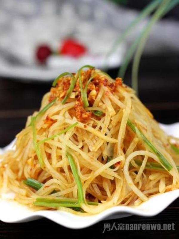 土豆丝的蒸法