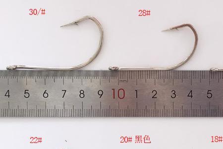 丸世鱼钩和金袖四号对比