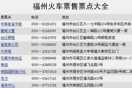福州有多少普快火车