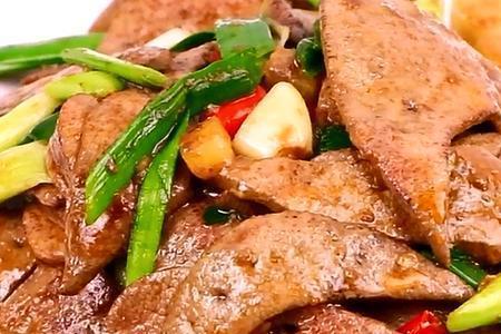 辣炒猪肝最正宗的做法