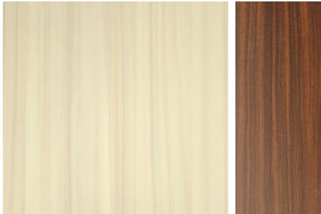 黄色免漆板上面可以擦胡桃色吗