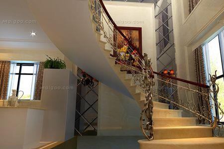 别墅楼梯从哪里上