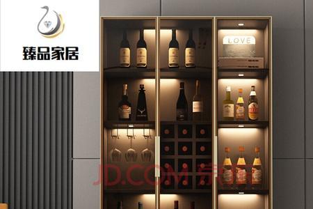 不等格酒柜可以装玻璃门吗
