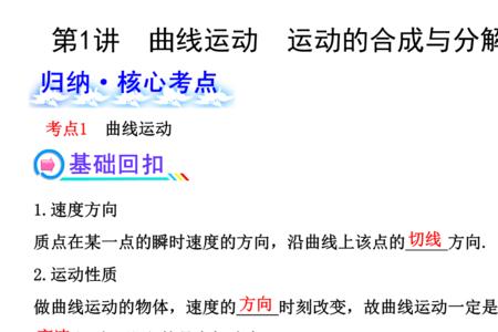 曲线运动一定有加速度吗