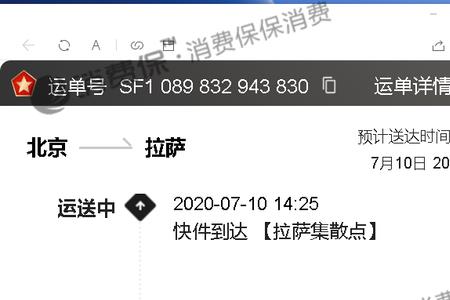 快递保障中什么意思