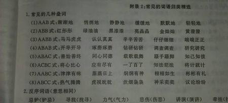 什么什么流失词语