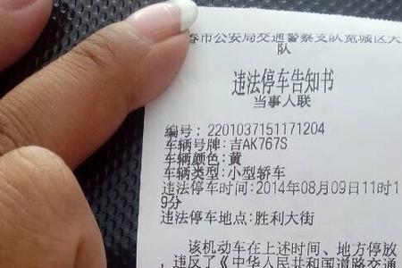 违停罚单掉了怎么查单号
