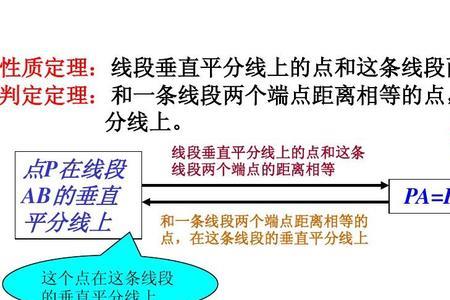 垂直平分线是一条直线吗