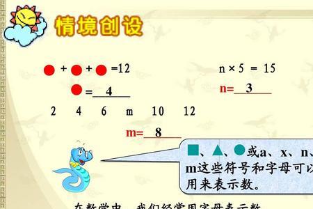 字母表示数的6个口诀