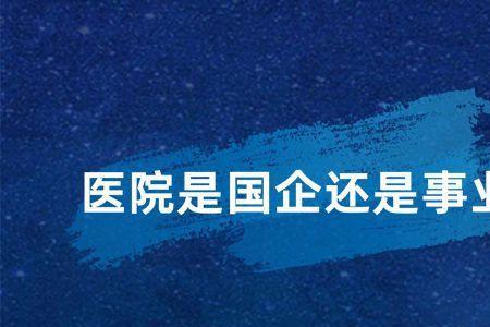 国营是公立还是私立
