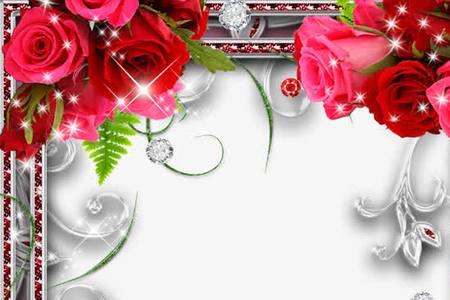 花框横着沾怎么能好看