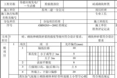 砖砌体检验批容量怎么得来的