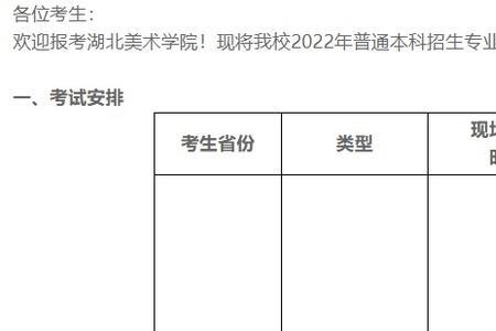 2022湖美校考时间