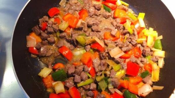 红椒炒牛肉家常做法