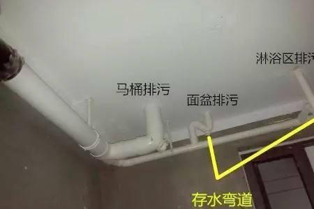 卫生间自带的管道是否有存水弯