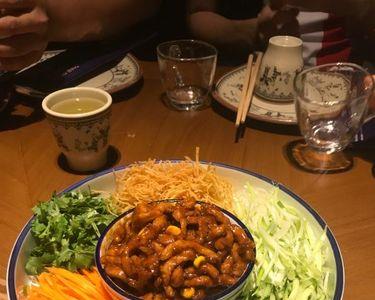 春饼八种配菜京酱肉丝的做法