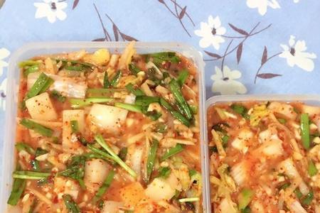 白菜花生米泡菜怎么做