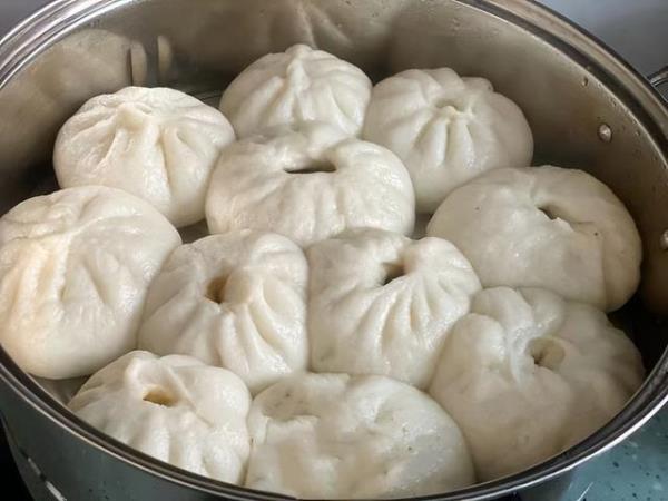 商用肉包子做法和发面全过程