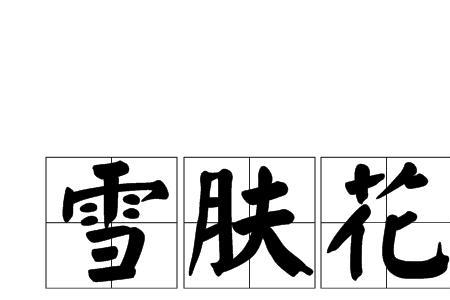 玉容花貌意思
