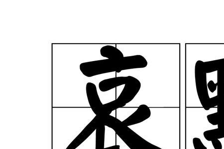 袁和哀的读音