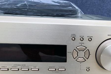 安桥sr701功放有杂音声音小