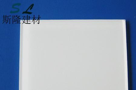 白色烤漆玻璃可以投影吗