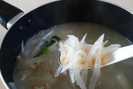 丝汤的做法