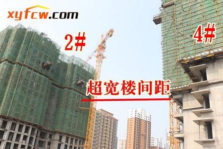 27层楼间距45米几楼不挡光
