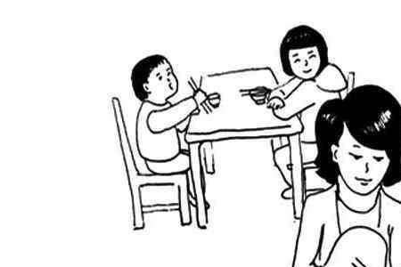 炒菜的简笔画