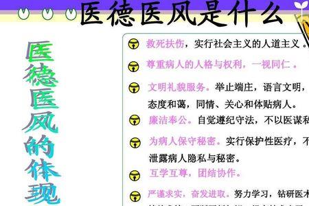 医德医风七个内容