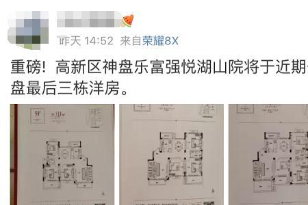 悦湖山院什么时间开盘的