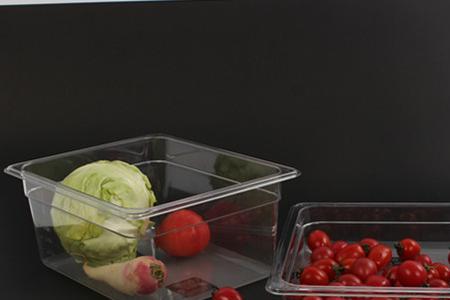 亚克力材料的盆能装熟食吗