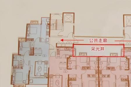 两梯三户走廊面积如何分配