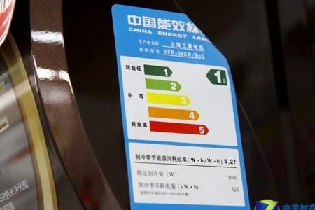 制冷能效等级划分标准